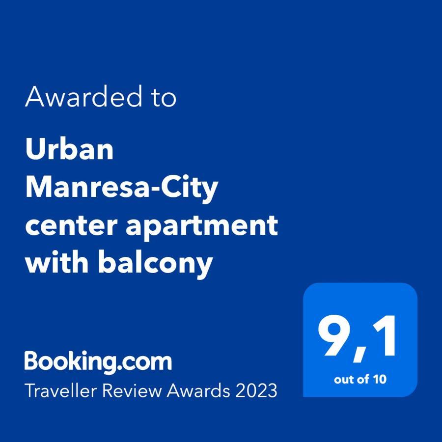 Urban Manresa-City Center Apartment With Balcony Εξωτερικό φωτογραφία